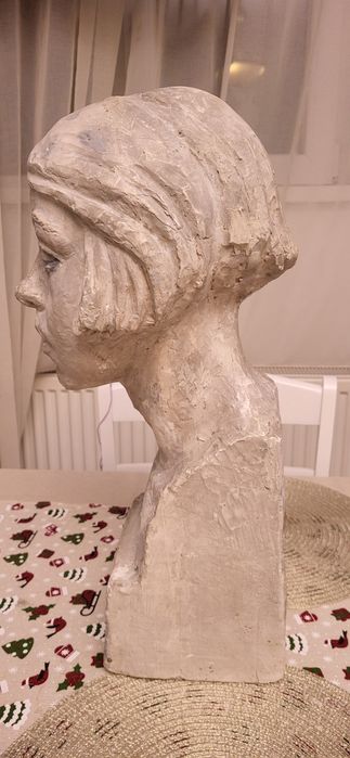 Bust din ghips – portret femeie
