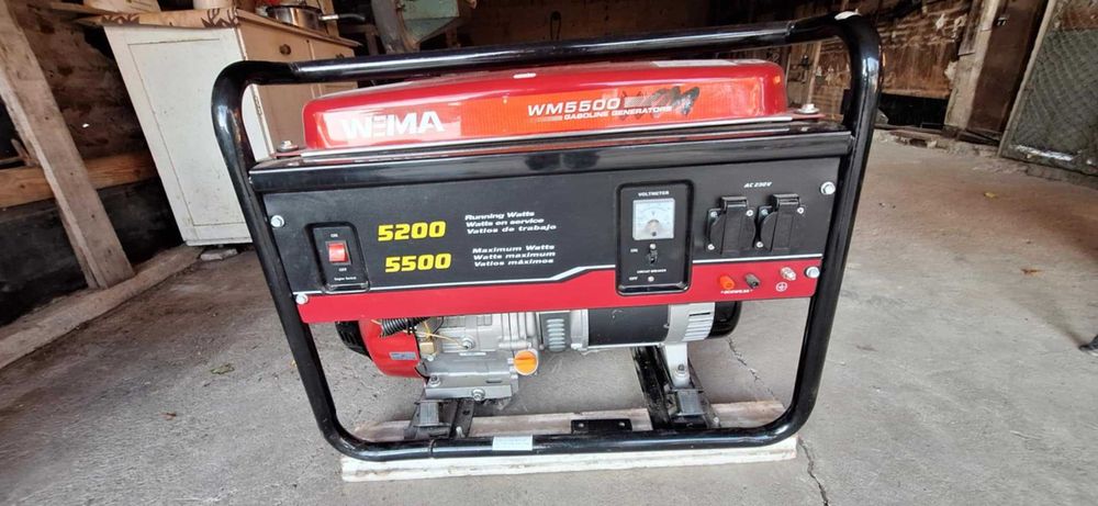 Генератор за ток 5,5 KW , бензинов , четиритактов WEIMA WM 5500