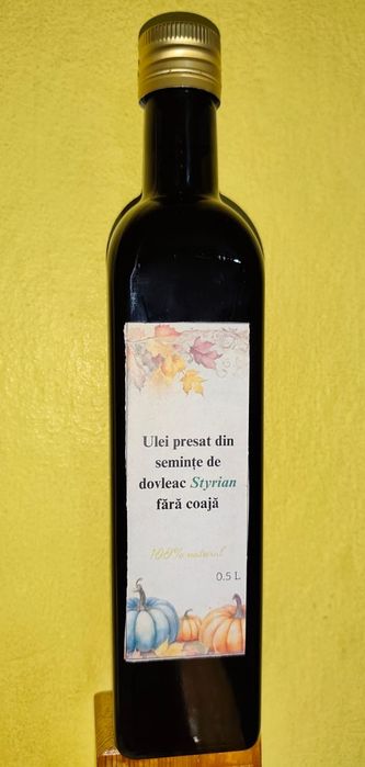 Ulei dovleac  calitate foarte buna