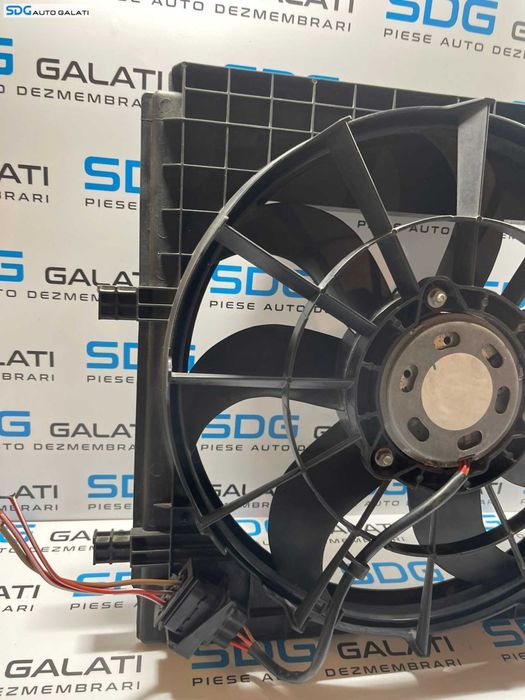 Electroventilator Ventilator Skoda Fabia 2 1.2 BBM BZG CEVA CHFA CGPA CHTA CJLA CBZA CBZB CFWA 2007 - 2015 Cod 6R0121207 6R0121217A 6Q0959455AD [V0824]