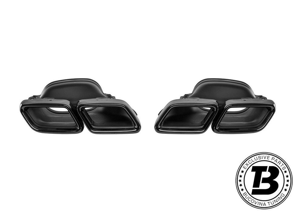 Difuzor Bara Spate cu Ornamente compatibil cu Mercedes GLE W166 AMG Design