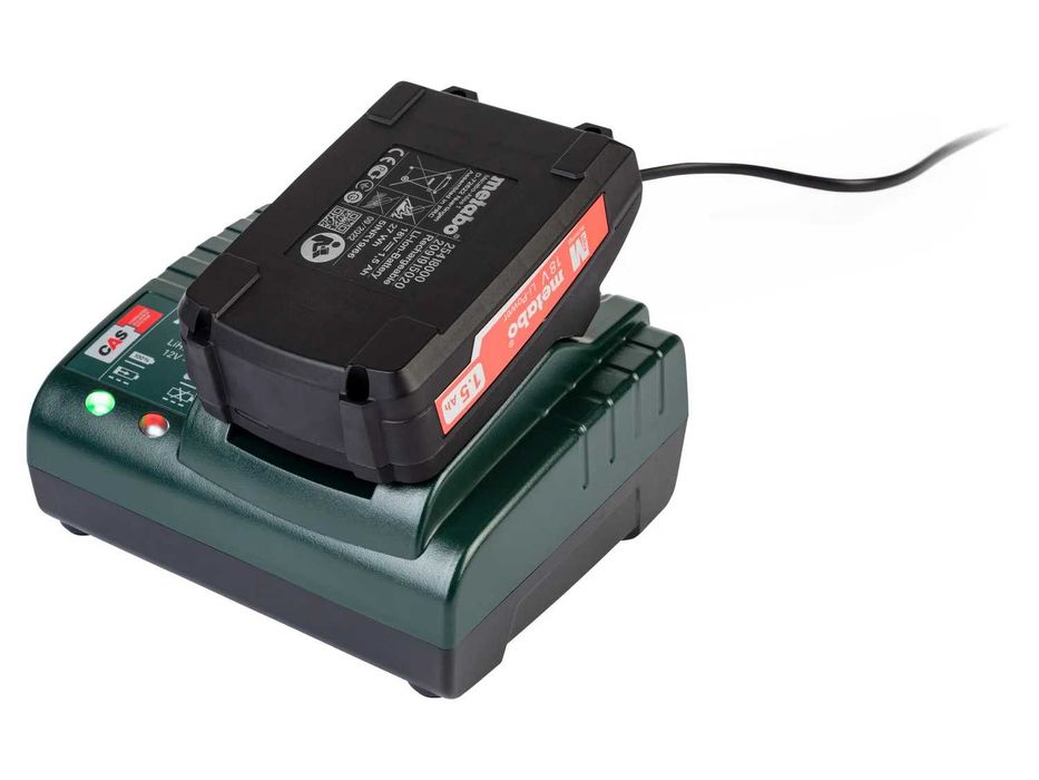 Metabo 18V BS18 винтоверт-акумулаторна бормашина,с 2 батерии и зарядно