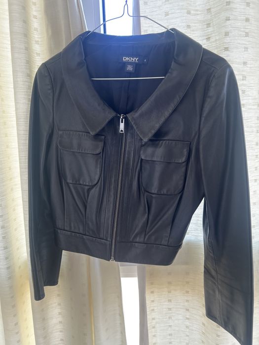 Geaca dama piele DKNY