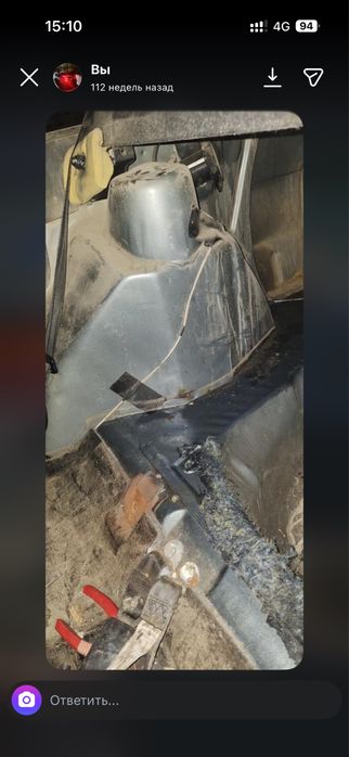 Ваз 2115 на бодром ходу