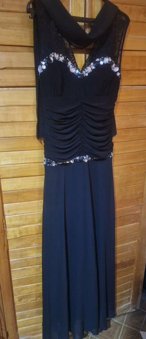 Бална рокля,обличана веднъж размер 44