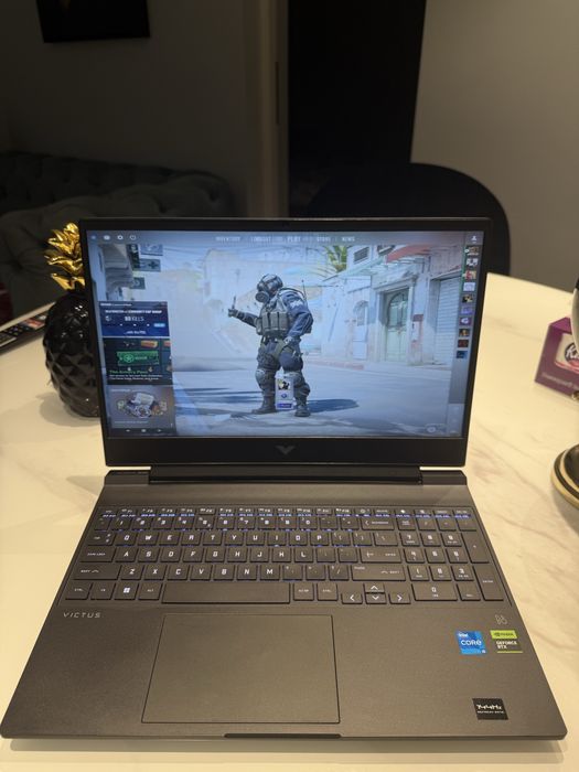 Laptop Gaming HP Victus i5-12500H / 16GB / 6GB video / SSD – Foarte rapid