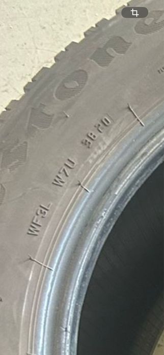 Anvelope iarna 235 55 R18, aproape noi, DOT 3820
