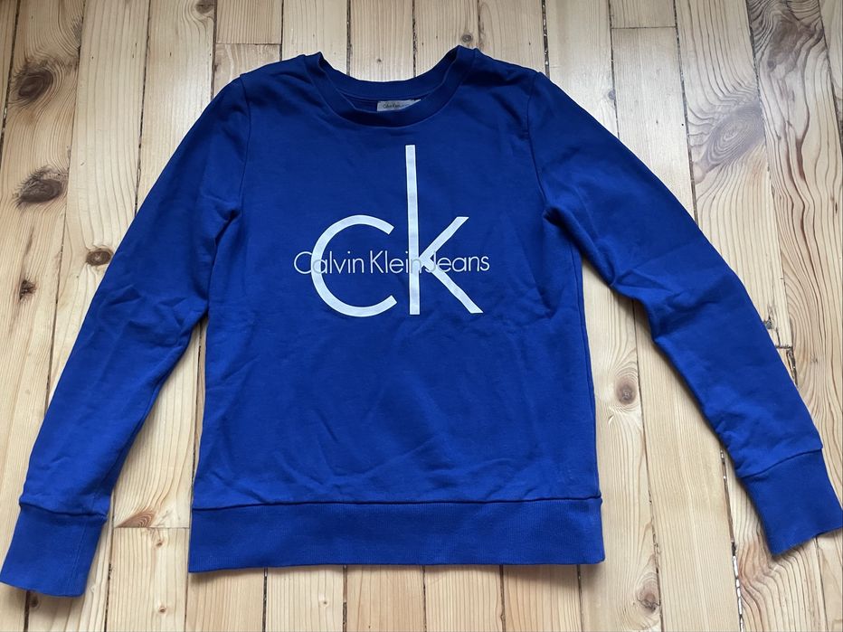 Calvin Klein Jeans дамски син суичър XS-S
