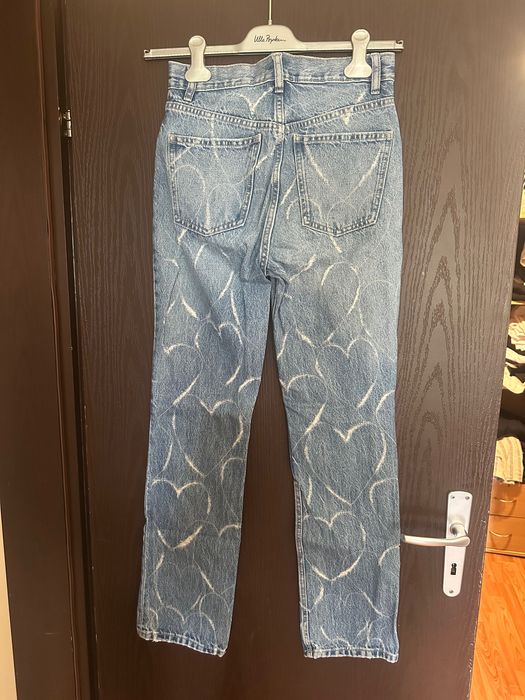 Zara Hearts jeans дънки със сърца 34