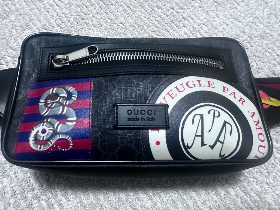 Сумка Gucci, унисекс, оригинал, в отличном состоянии