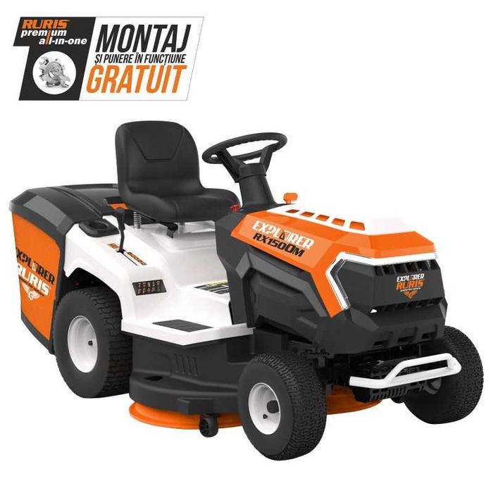 Reparatii tractorase de tuns gazon si freze de zapada cu transport