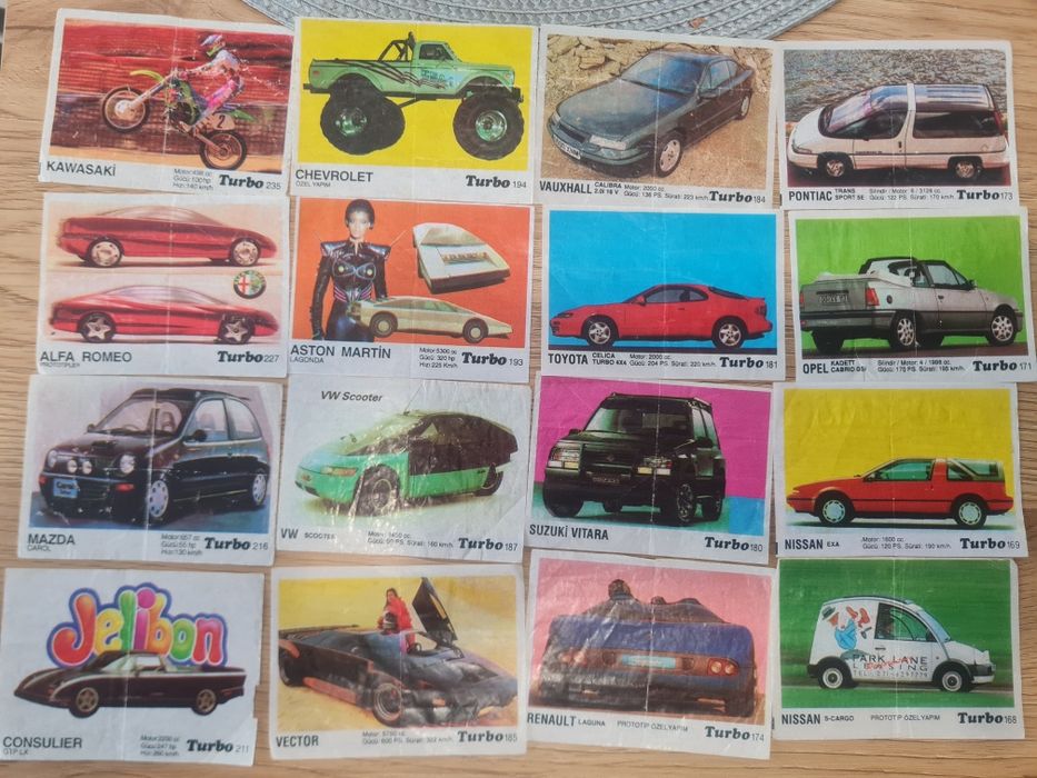 Катинки от дъвки Турбо