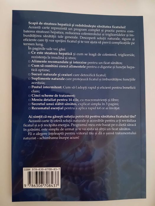 Steatoza Hepatică - Ghid practic pentru sănătatea ficatul