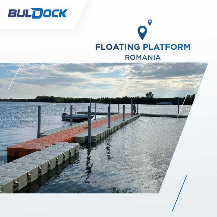 Ponton plutitor modular docuri plutitoare(made in italy) certif ISO,CE