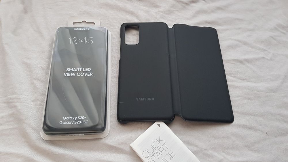 Husa Samsung Galaxy S20+ plus ORIGINALA Smart LED VIEW Noua!Negru