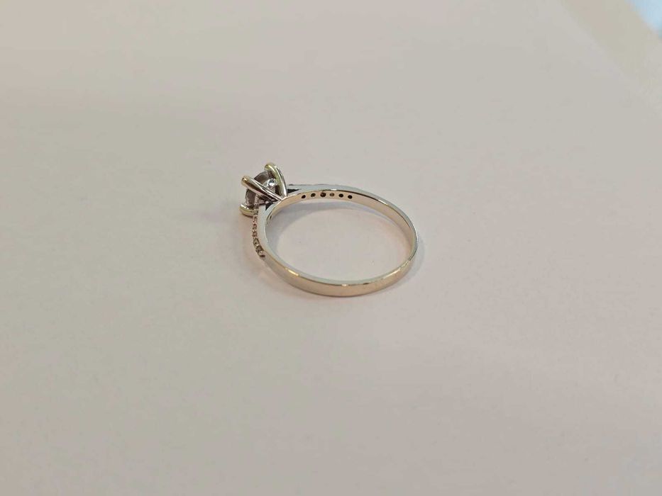 Inel aur  alb 14 K, 2.03 gr. (AG.39 / b17469.2) – Garantie 2 ani