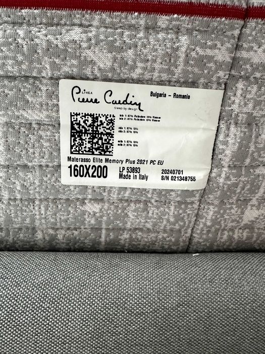 Magniflex Matress Paradiso Piere Cardin 160/200 / 25 years warranty