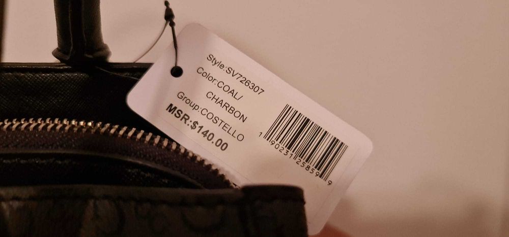 geanta GUESS culoarea COAL / CHARBON - Costello