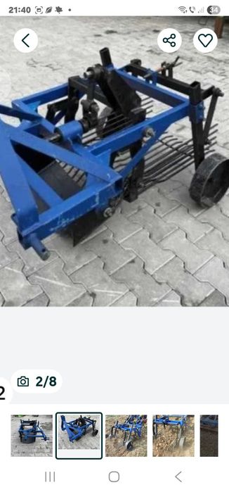 Masina de sapat scos recoltat cepa cartofi usturoi,