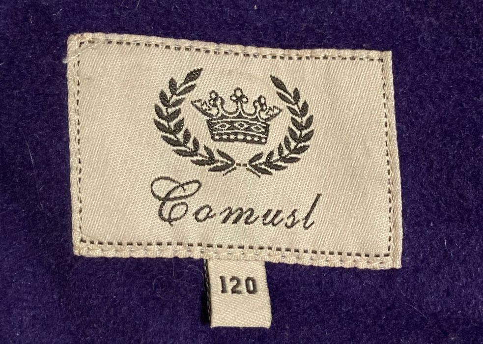 Пальто детское фиолетовое