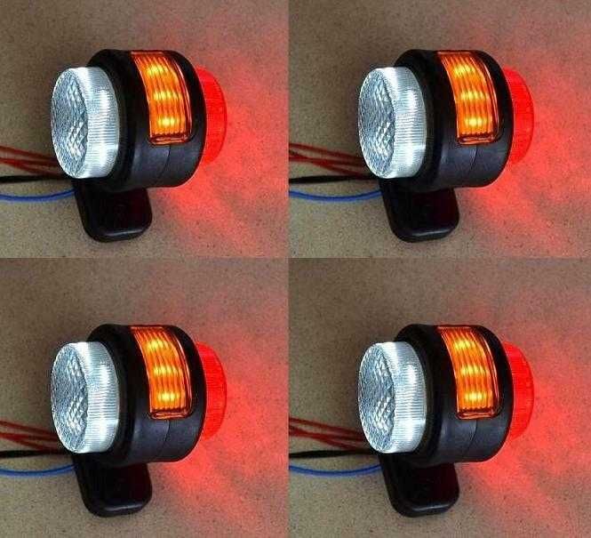 1 бр. ЛЕД LED рогчета габарити с 11 SMD за камион бус кола 12-24V