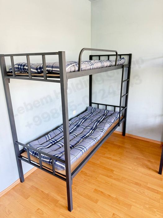 ikki qavatli temit krovat двухяърусное металлическое кровать