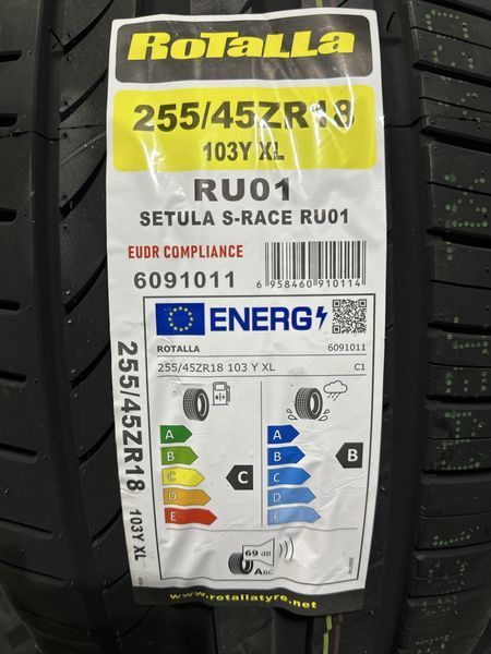 Нови летни гуми ROTALLA RU01 255/45R18 103Y XL БОРД 2554518