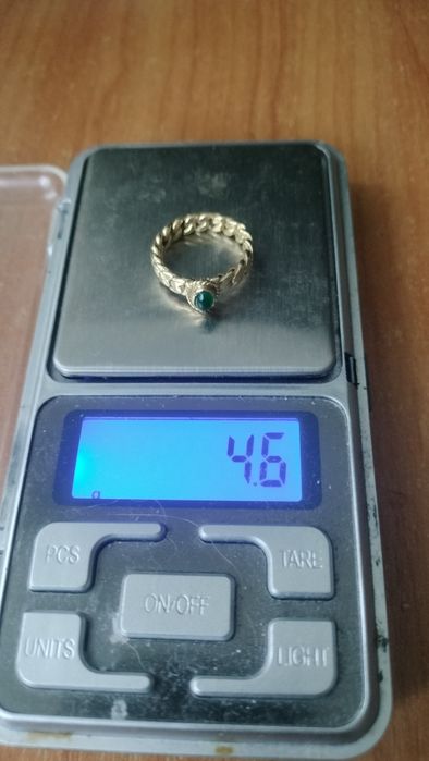 Inel aur 18k turmalină