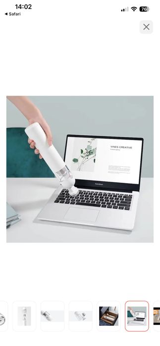 Пылесос Xiaomi Mi Vacuum Cleaner Mini белый