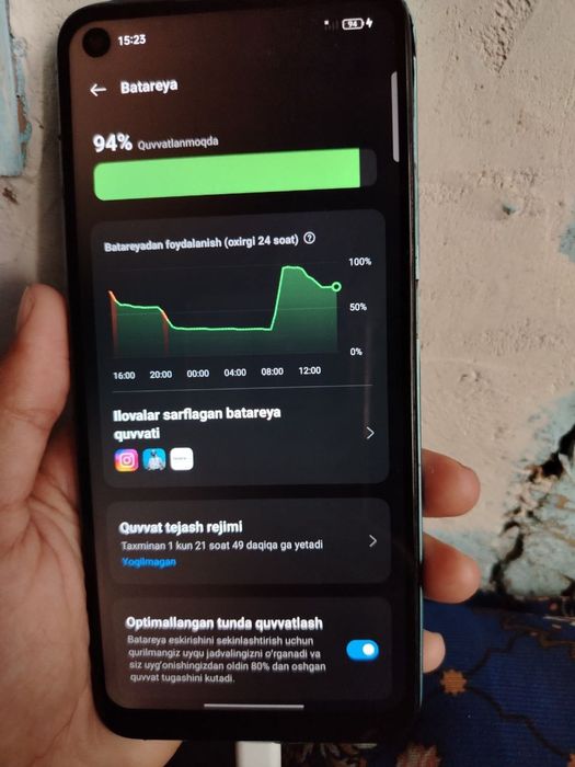Sotiladi: Realme Narzo 50

Xotira: 4/64 GB (4+4 virtual RAM)
Holati: i