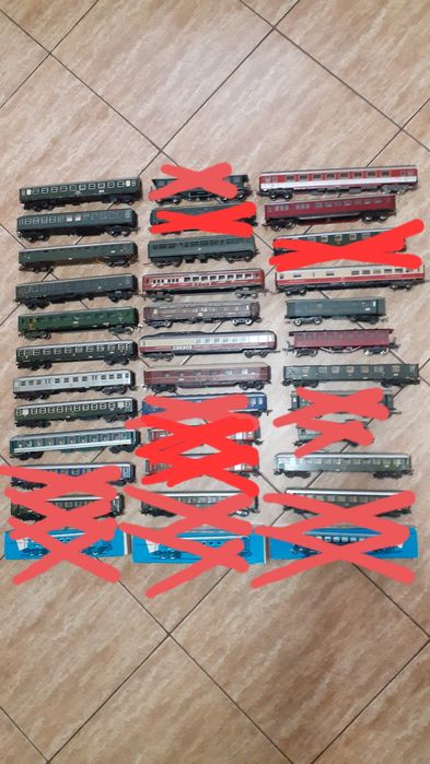 Vagoane calatori trenulet electric scara HO