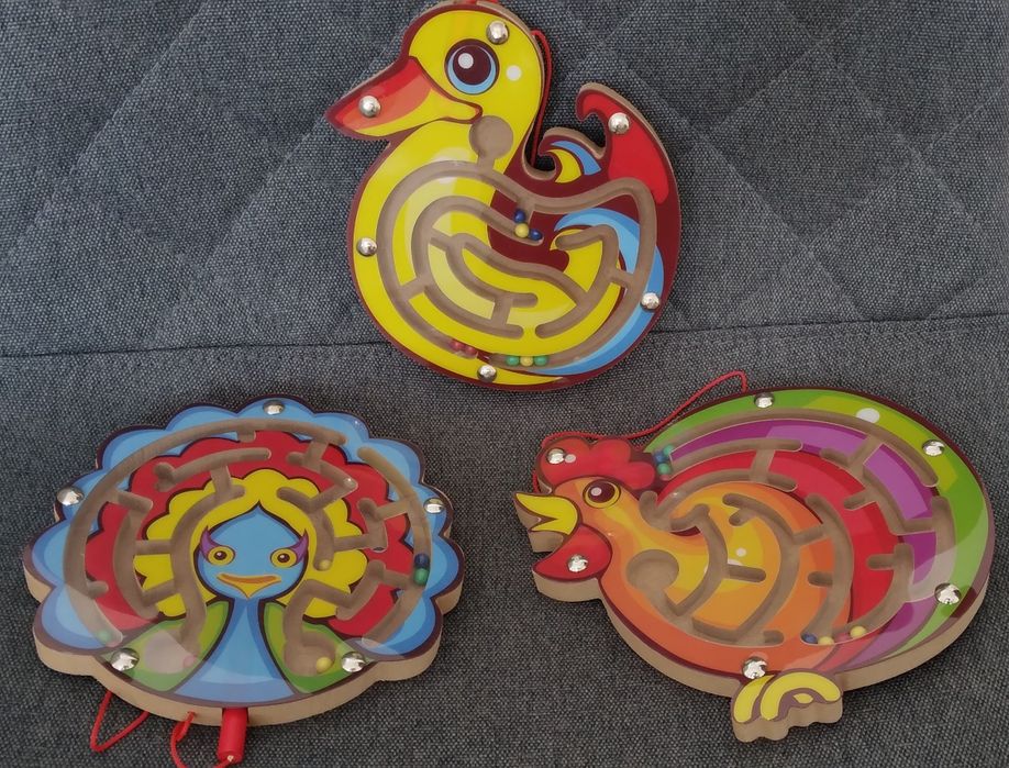 Дървени пъзели и лабиринти