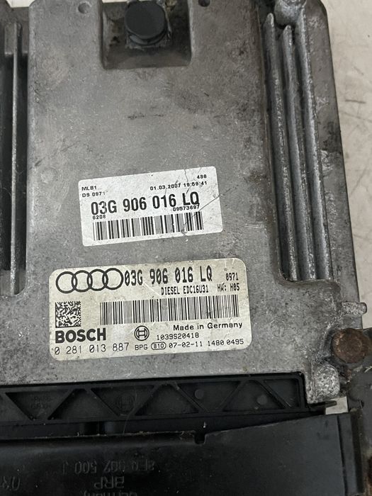 Calculator motor 03G906016LQ Audi A4 B7 2.0 BPW 2004-2007 BLB BRE