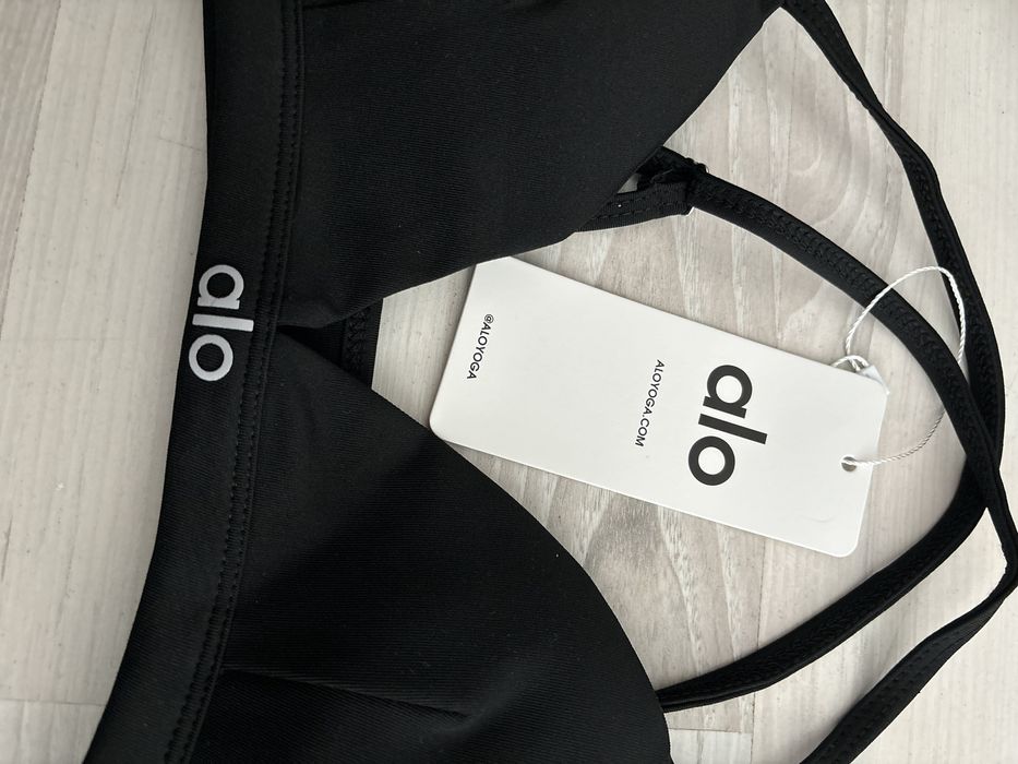Bustiera/ Sutien Alo Yoga Negru