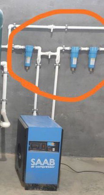 винтовой компрессор vintavoy kompressor Ресивер , Осушитель