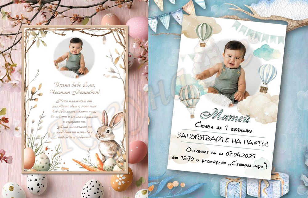 Постери и колажи за всеки повод и спомен за цял живот