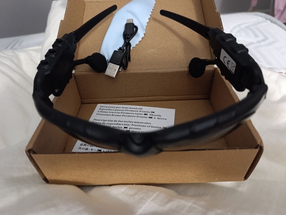 Очки блютуз наушники 2 в 1