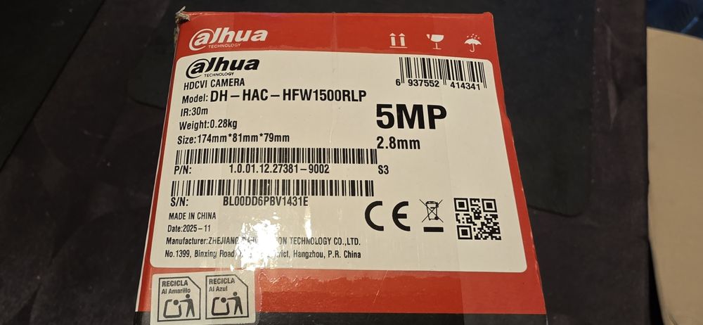 Camera supraveghere exterior  DAHUA 5MP