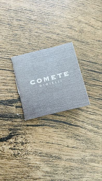 Inel Comete Gioielli din aur alb 18K, diamant natural 0,03 ct