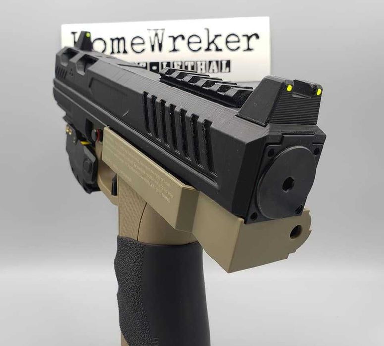 Cel Mai Bun Pistol Cu Bile De Cauciuc! (Paintball) 200M/s Co2 AIRSOFT