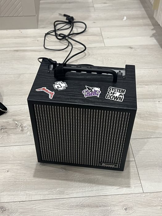 Гитара jet js-300 и комбик ibanez (ibz10gv2)
