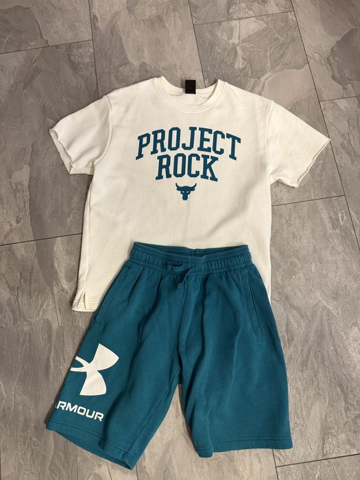 Under Armour комплект тениска и къси панталони