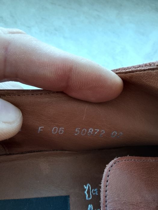 Ботинки кожаные Германия