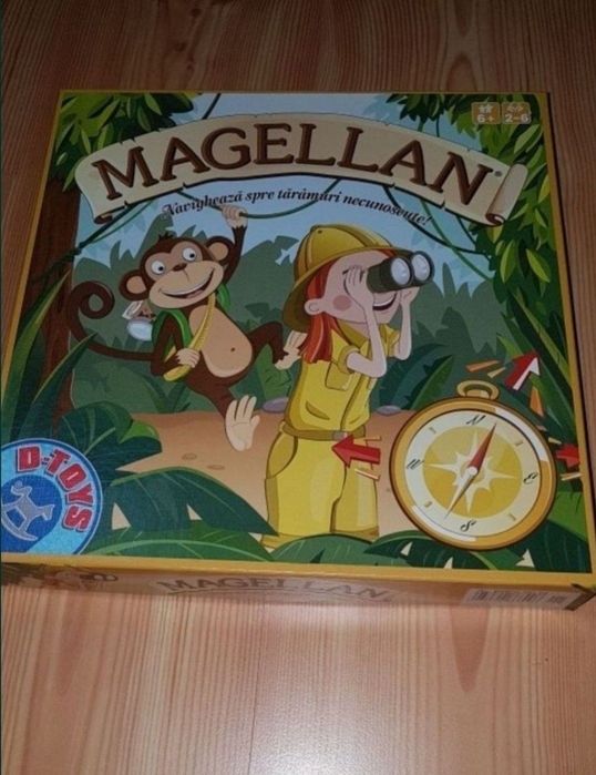 Magellan,  Joc de societate