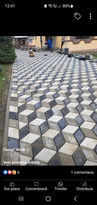 Montaj pavaj bordură