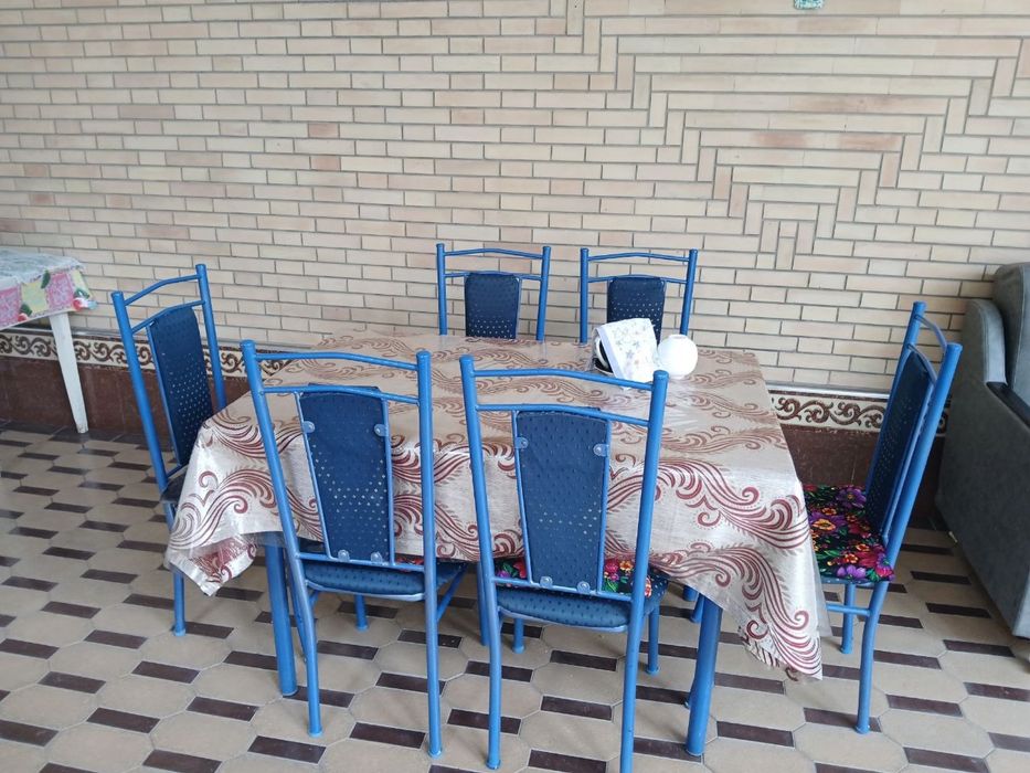Стол стул 6 штук