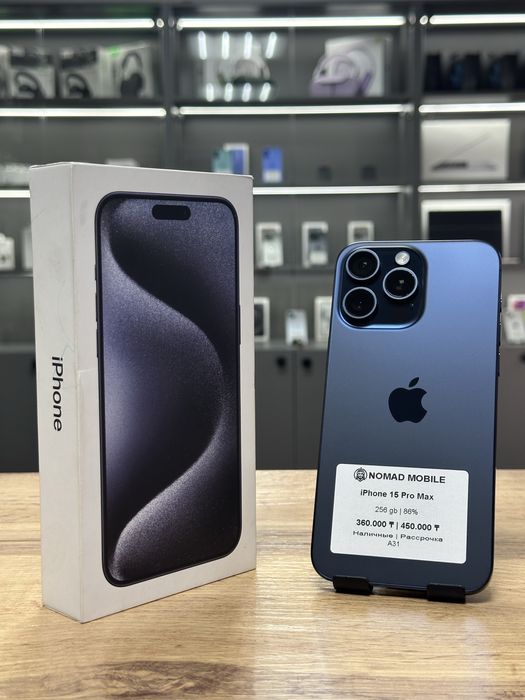 iPhone 15 Pro Max 256gb | Магазин «Nomad Mobile»