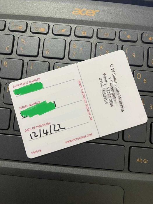 Швейцарские часы Victorinox Swiss Army Airboss Automatic Blue