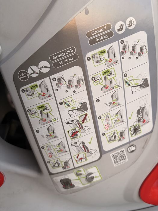 2 броя Britax Römer ADVANSAFIX III SICT и Britax Römer XP SICT с XP Pad( 1/2/3, 9–36 кг) с ISOFIX
