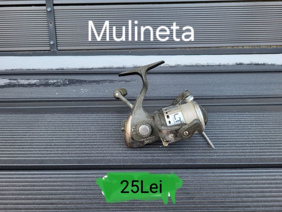 Mulinete și un cotor de lansetă